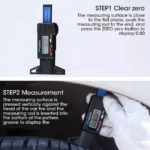 Digital Tread Depth Gauge for Tires - Accurate Wear Measurement for Toyota, Ford, Honda 6 330 1b1eda