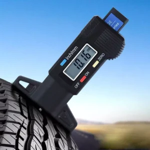 Digital Tread Depth Gauge for Tires - Accurate Wear Measurement for Toyota, Ford, Honda