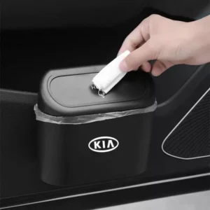 Universal Hanging Car Trash Bin – Compact & Stylish Auto Garbage Can
