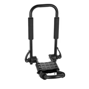 Universal J-Bar Kayak Roof Rack – Folding Soft Carrier for Tesla, Toyota, and Ford