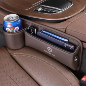 Seat Gap Storage Box & Cup Holder for Mercedes-Benz