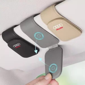 Car Sun Visor Glasses Holder Clip – Fits Audi A3, A4, Q5 & More