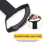 3-Size Black Storage Straps – Heavy-Duty Cord & Hose Organizer for Ford, Toyota, Honda 4 4448 9d283b
