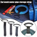 3-Size Black Storage Straps – Heavy-Duty Cord & Hose Organizer for Ford, Toyota, Honda 5 4448 d3dcd1