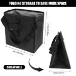 Large Capacity Car Trash Can - 8.5L Waterproof Organizer for Honda, Toyota & Ford 9 4513 db3a4a