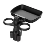 Dual Cup Holder Expander with 360° Rotating Tray for Chevrolet, Subaru, BMW 3 4550-4da23c.webp