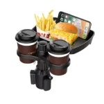 Dual Cup Holder Expander with 360° Rotating Tray for Chevrolet, Subaru, BMW 4 4550 b8f26b