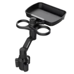 Dual Cup Holder Expander with 360° Rotating Tray for Chevrolet, Subaru, BMW 5 4550 ef5b09
