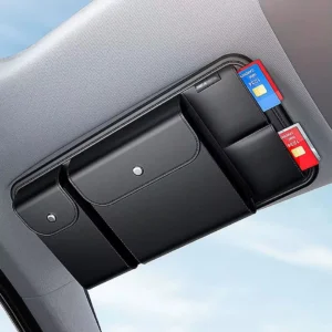 Luxury Car Sun Visor Organizer – Universal Storage for Toyota, Ford, Honda