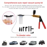 Automotive Fluid Tester & Vacuum Pump Kit for Toyota, Ford, and Honda 6 464 4fb9ad