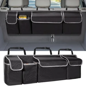 Car Trunk Organizer for SUV & Truck - Backseat Hanging Storage Bags for Jeep, Ford, and Toyota