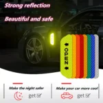 Reflective Car Door Safety Stickers – Universal Fit for Jeep, Kia, Volvo 5 4818 57f2b1
