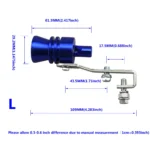 Universal Car Turbo Sound Whistle - Turbo Muffler for Toyota, Ford, Honda 7 4834 402cf8