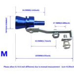 Universal Car Turbo Sound Whistle - Turbo Muffler for Toyota, Ford, Honda 6 4834 98bbbb