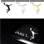 Personalized 3D Metal Basketball Car Sticker – Universal for Toyota, Ford, Honda 9 4856 2beb11