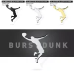 Personalized 3D Metal Basketball Car Sticker – Universal for Toyota, Ford, Honda 6 4856 c5f445