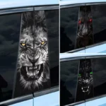 Ferocious Animal Car B-Pillar Stickers – Fits Ford, Toyota, Honda Vehicles 3 4967-3ef614.webp