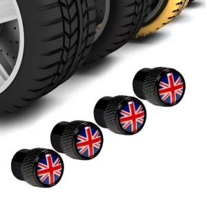 4Pcs Universal Tire Valve Caps - Fits BMW, Ford, Toyota