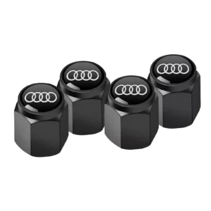 3D Metal Tire Valve Caps for Audi, BMW & Mercedes