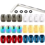 Universal Sport Metal Tire Valve Stem Caps for Car, SUV & Truck 3 5326-5680bd.webp