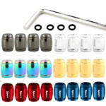 Universal Sport Metal Tire Valve Stem Caps for Car, SUV & Truck 5 5326 69633d