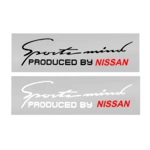 Car Emblem Light Eyebrow Stickers for Nissan