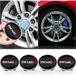4pcs 56mm Wheel Center Caps Badge Stickers for Nissan Nismo, GTR, Versa 3 5461-0c3e7f.webp