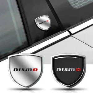 3D Metal Car Fender Emblem Shield Stickers for Nissan