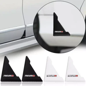 2x Car Door Corner Bumper Protection Stickers for Honda, Mazda, Citroën