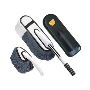 Microfiber Car Cleaning Brush Set with Telescopic Long Handle for Lexus