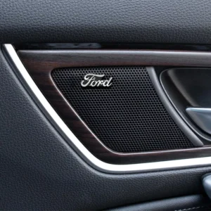 4pcs 3D Car Audio Speaker Stickers – Fits Ford Focus, Fiesta, Ranger