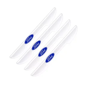 4PCS Transparent Car Door Protector Stickers for Ford Mustang, Ranger, Kuga