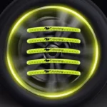 Car Logo Wheel Hub Reflective Tire Rim Sticker for Ford Mustang, Shelby, GT 8 5807 3fedbc