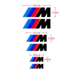 6pcs Sport Car Brake Caliper Stickers for BMW X1 X2 X3 E36 E46 E60 E90 F30 F20 9 5895 fd7778