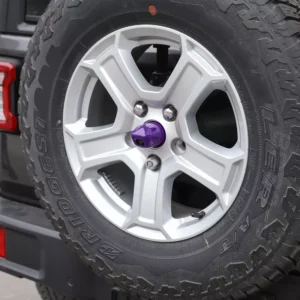 Car Rear Spare Tire Camera Decoration Cover for Jeep Wrangler JL 2020-2024