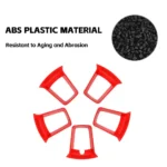 ABS Car Wheel Hub Decoration Cover for Jeep Renegade 2020-2024 8 6028 2ba1e2