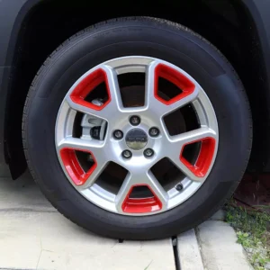 ABS Car Wheel Hub Decoration Cover for Jeep Renegade 2020-2024
