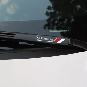 Creative Car Window Wiper Stickers – Auto Decor Decals for Mercedes-Benz, BMW, Audi
