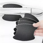 4Pcs/Set Carbon Fiber Car Door Sticker for Toyota - Scratch Resistant Handle Protection 4 6348 47c6cf