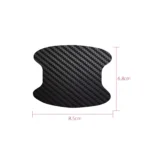 4Pcs/Set Carbon Fiber Car Door Sticker for Toyota - Scratch Resistant Handle Protection 9 6348 67bbef