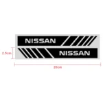 Car Styling 2Pcs Rearview Mirror Decal Stickers for Nissan X-Trail, Qashqai & Juke 9 6398 0101c1