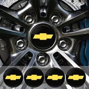 56mm Car Wheel Center Hub Sticker for Chevrolet Models