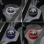 Car Cigarette Lighter Cover for Toyota Corolla, Rav4, Auris, CHR – Dustproof, Carbon Fiber Style 4 6541 a0cfc0