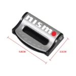 2Pcs Adjustable Car Seat Belt Shoulder Strap Clips for Nissan, Toyota & Hyundai – Nismo Logo 8 6612 ab51a9