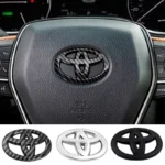 Car Steering Wheel Decorative Stickers for Toyota Corolla, Rav4, and Yaris 3 6651-d405fe.webp