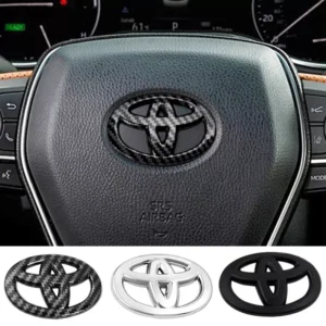 Car Steering Wheel Decorative Stickers for Toyota Corolla, Rav4, and Yaris