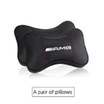 Mercedes-Benz AMG Seat Belt Shoulder Pads & Neck Pillows – Breathable & Safe 7 6740 e38794