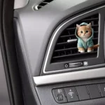 Cute Cat Acrylic Car Vent Clip Aromatherapy for Toyota, Honda, Ford 6 6757 2b6600