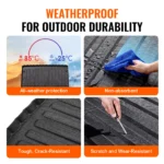 Toyota Tacoma Truck Bed Mat - TPE Liner for 5FT Bed - Non-Slip & Durable 8 6832 138c63