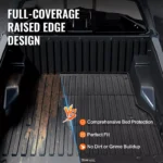Toyota Tacoma Truck Bed Mat - TPE Liner for 5FT Bed - Non-Slip & Durable 5 6832 43f4f3